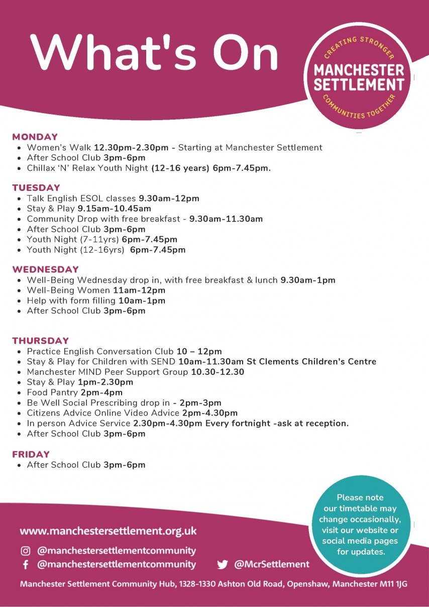 whats on september 25 schedule