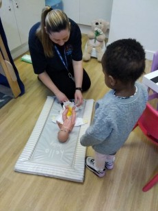 Baby room teaching Baby room